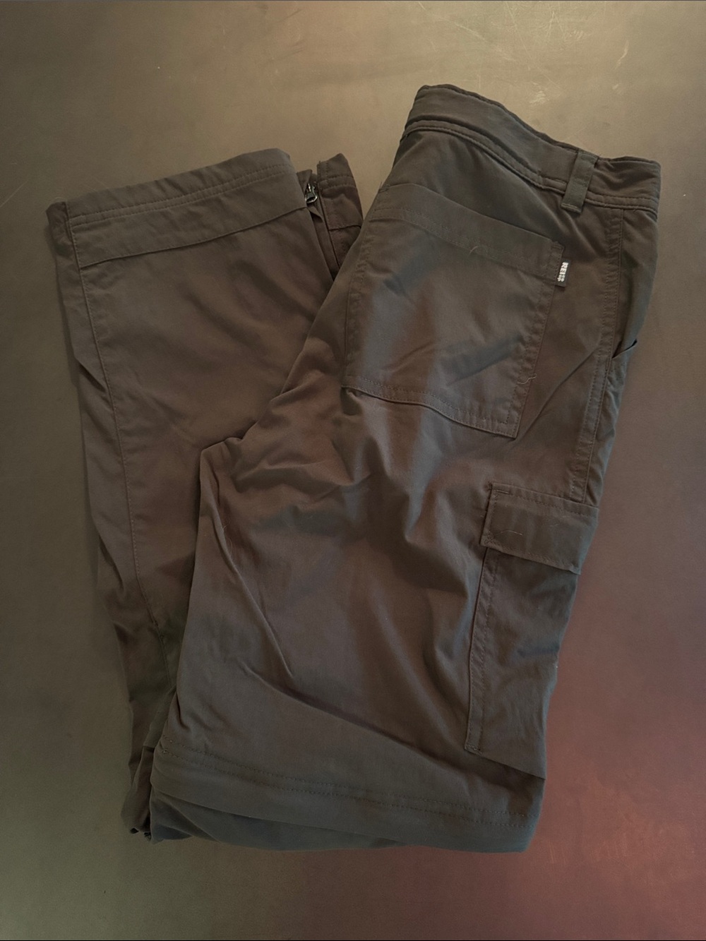 Kids Cargo Pants/Zip Off Shorts in Grey - Everyday Utility